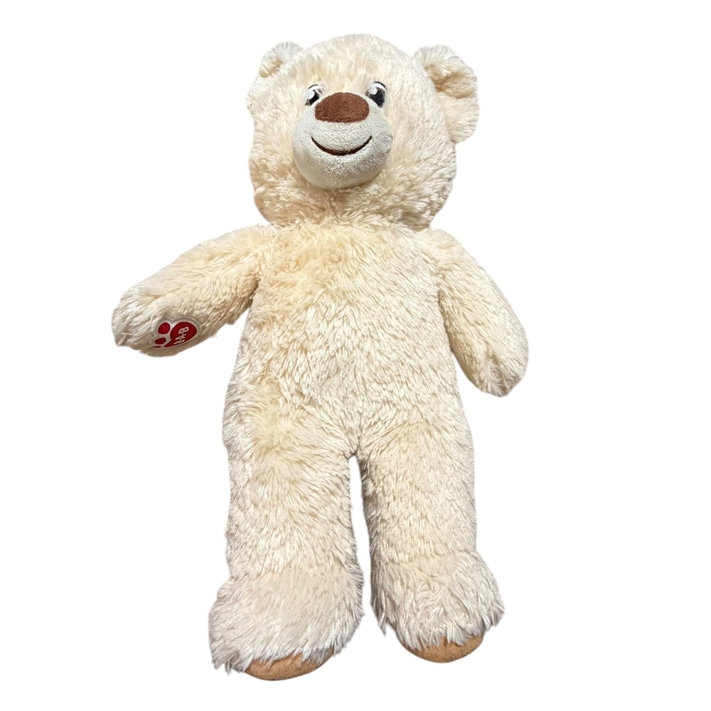 Build-A-Bear Workshop Lil Cub Pudding Teddy Bear Cream‎ Plush Stuffed Animal